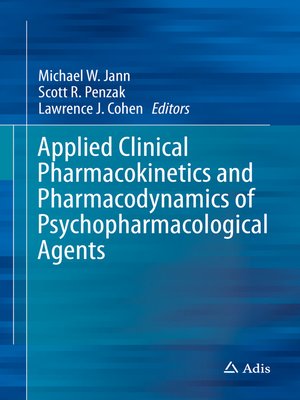 cover image of Applied Clinical Pharmacokinetics and Pharmacodynamics of Psychopharmacological Agents